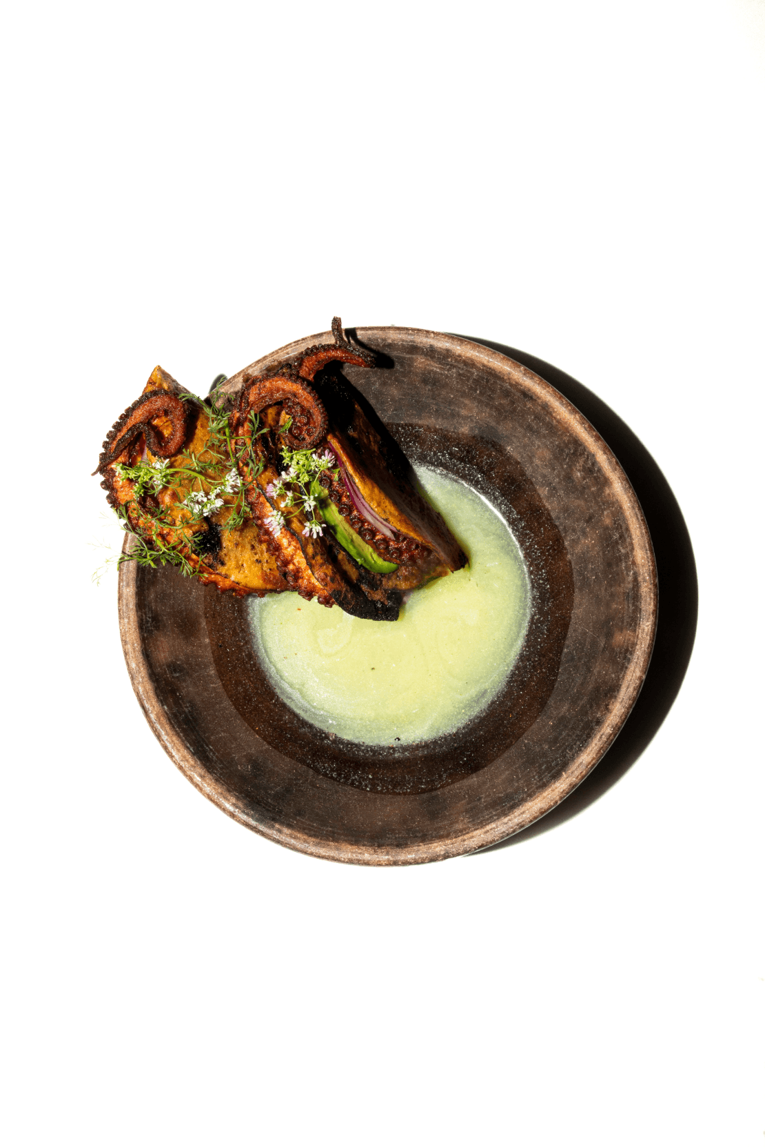 platillo de pulpo